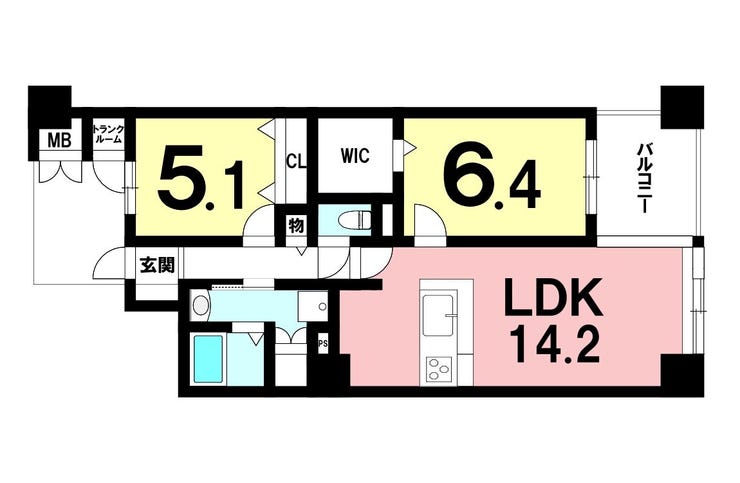 西千石町 フレッセ高見馬場