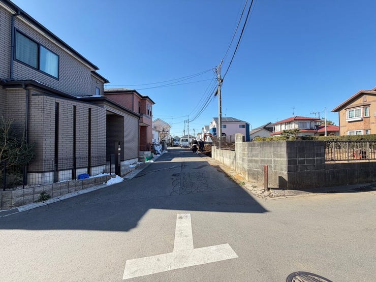 ◎前面道路(2/9撮影)