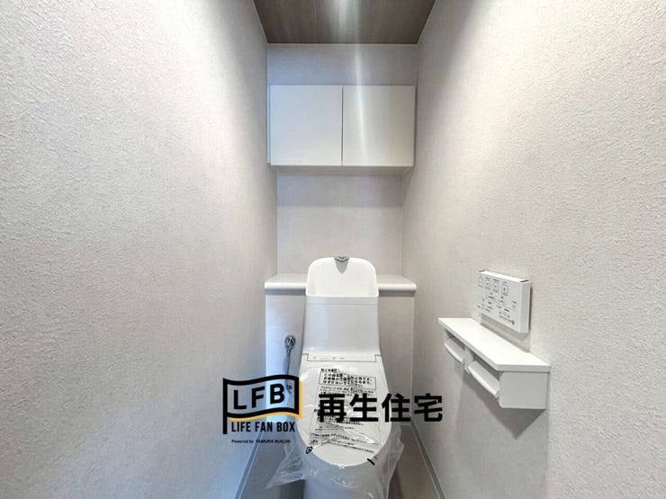 トイレは新品へ交換済み◎
ウォシュレット付きです♪