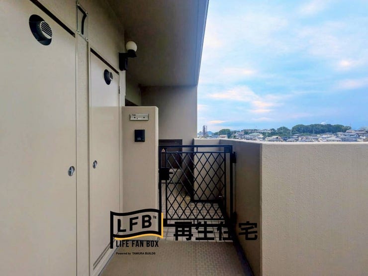 門扉は角部屋の特権◎