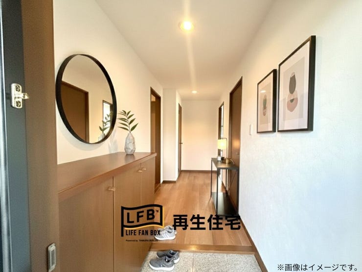 シューズボックス付きが嬉しい◎廊下も広いので荷物の多い日にも快適ですね♪(画像はイメージです)