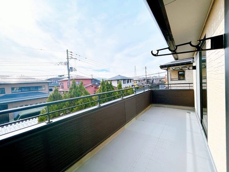 南側洋室6帖 バルコニー