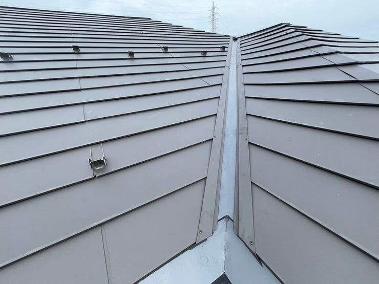 屋根(カバー工法済)