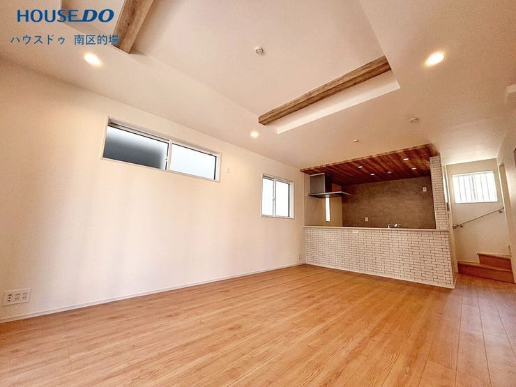 家族で過ごすことが多いリビングはぬくもりを感じる優しい空間。