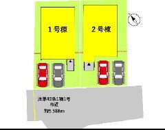 ■□■全体区画図■□■
土地面積:126.49㎡
建物面積:104.95㎡