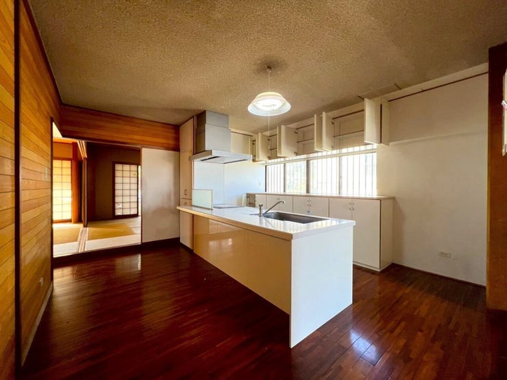 広いキッチンでノンストレス。