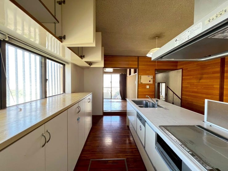 視界が抜けていて窮屈さを感じさせません。