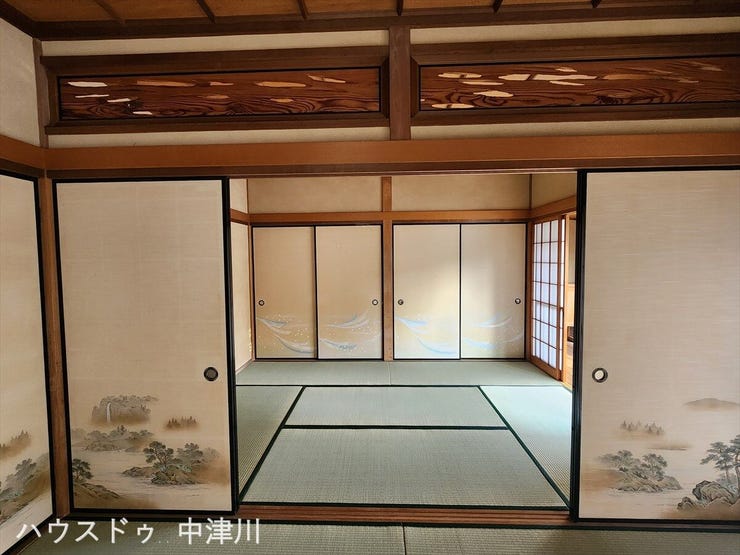 和室は2間続きになります!