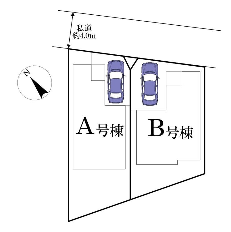 ◎区画図:A号棟