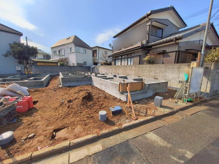 ◎外観:A号棟(2/12撮影)