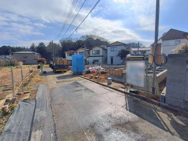 ◎前面道路(2/12撮影)