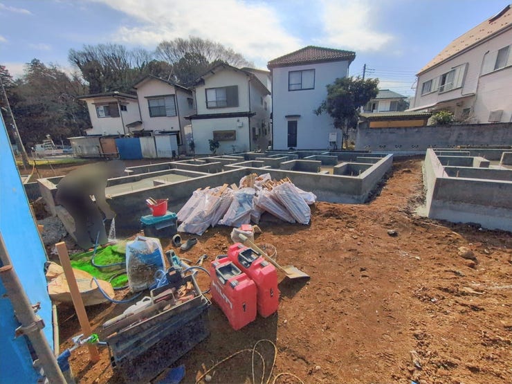 【外観】
◎区画図:B号棟