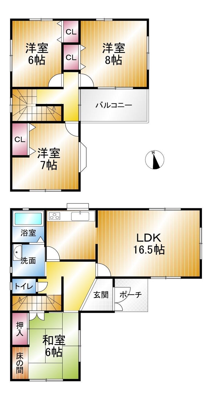 【間取り】
現況と異なる場合は現況優先といたします。