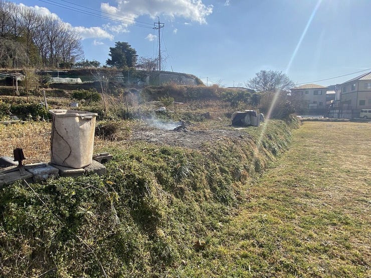 近くの農地がついている中古戸建になります☆季節ごとに変わるお野菜を自分で育てて、食べれることができますっ!すてき!!