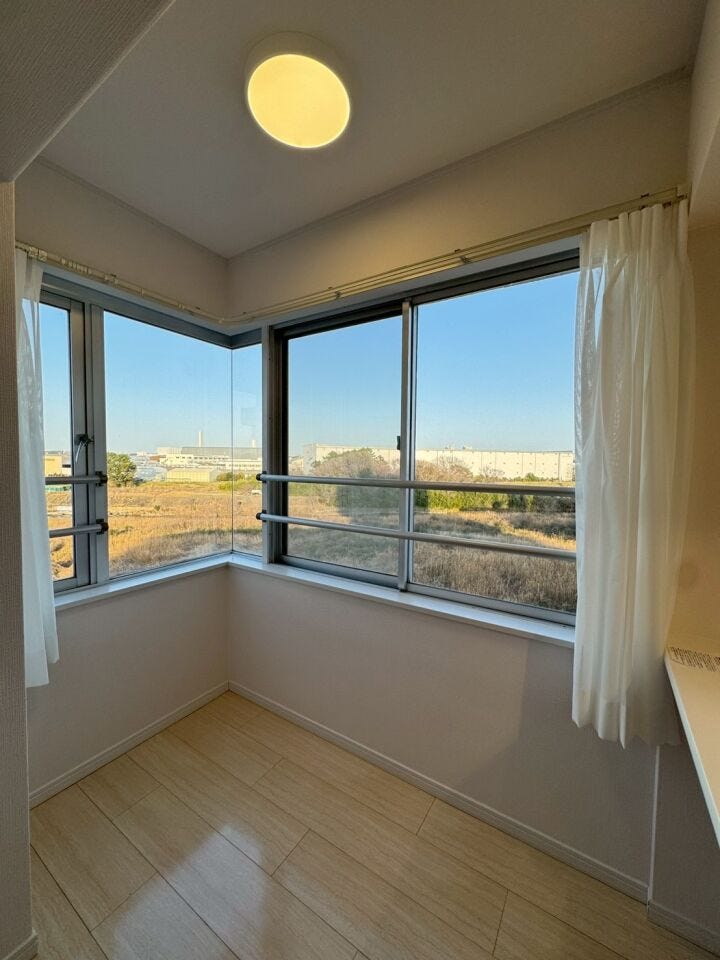 開放感ある洋室