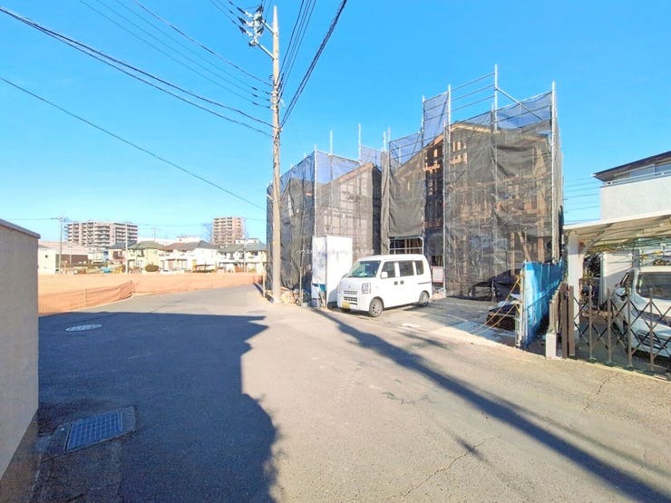 ◎前面道路:南西側(2/4撮影)