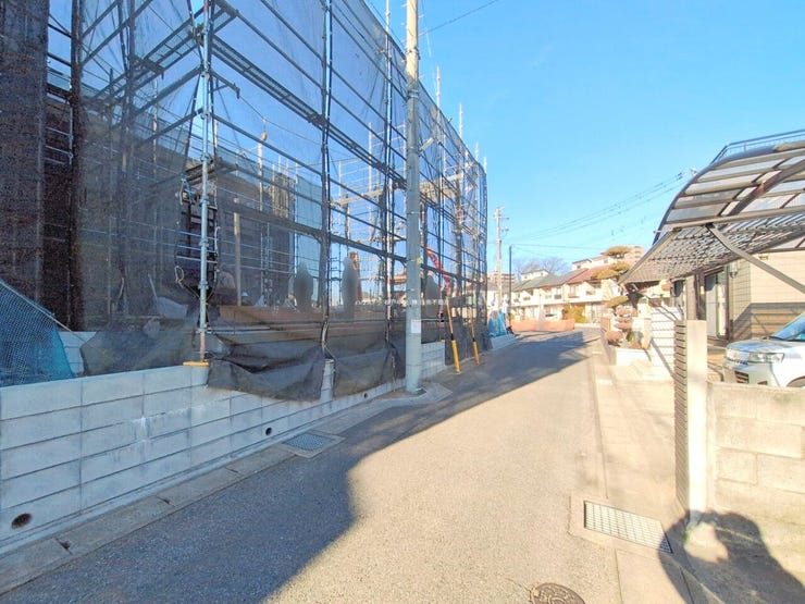 ◎前面道路:北東側(2/4撮影)