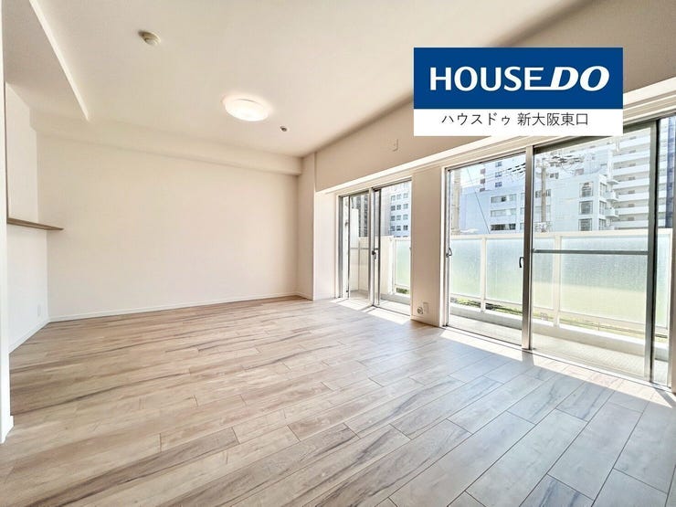 【外観】
14.4帖広々LDK★
お部屋の中が明るくとても開放感のある空間です