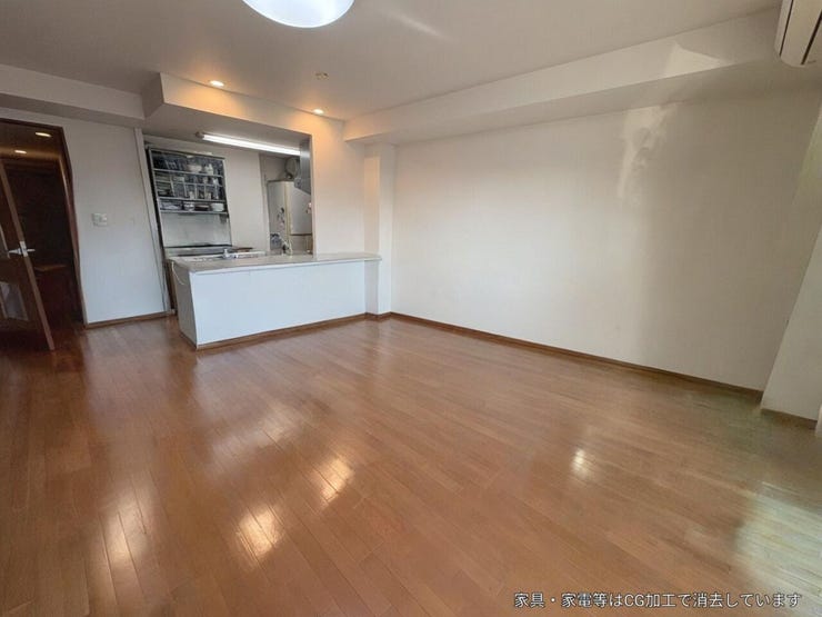 CGによる家具消しのイメージ