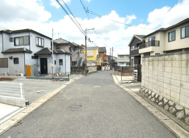 ◎前面道路(2/13撮影)