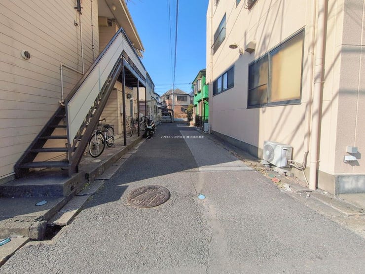 ◎前面道路(1/26撮影)