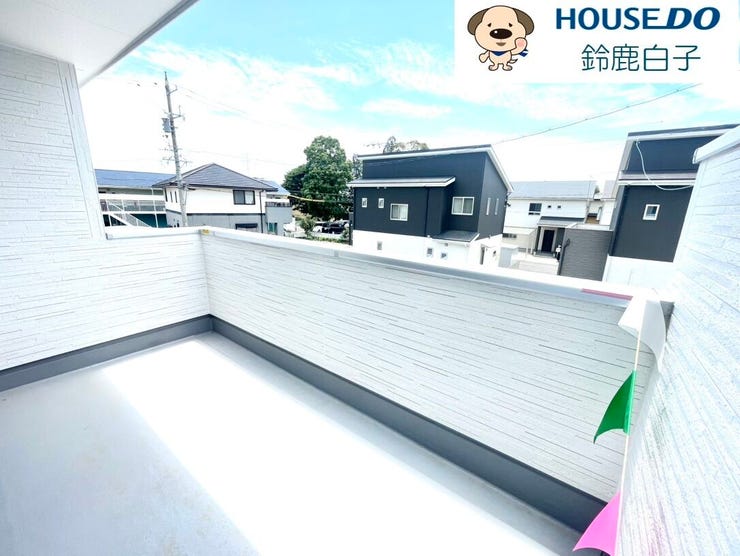バルコニーのお部屋は、広々そして日当たりよいです