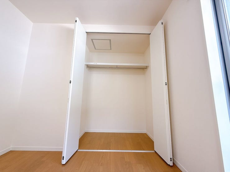 全居室に収納あり◎
お部屋がすっきりと片付きます。