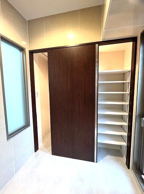 容量の大きな下足入付!収納量豊富でご家族の靴もきれいに収納可能です♪