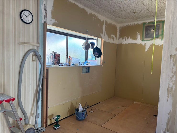 リフォーム途中なので自分好みにアレンジできます♪