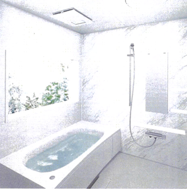 ■□■浴室イメージ■□■一日の疲れを癒してくれるお風呂空間。使いやすさと上質な質感を両立して、単なる習慣から特別な時間に変わるはず。