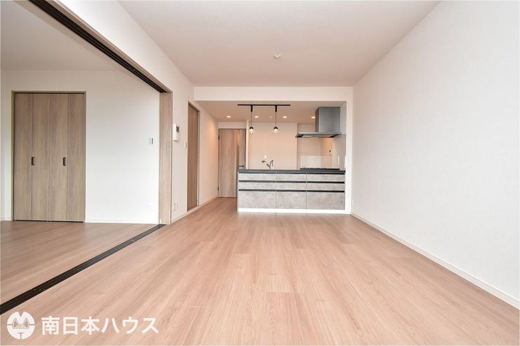 清水町 パークハイツ多賀山 【リビング】15.6帖のリビングです！即日ご内覧可能！お気軽にお問合せください♪