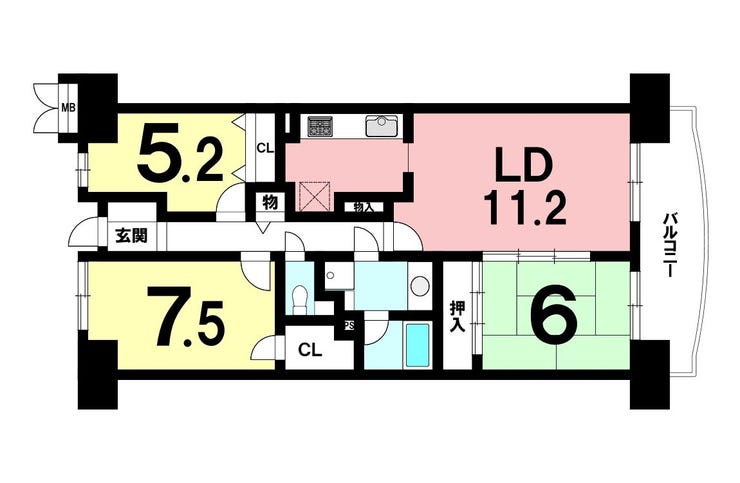清水町 パークハイツ多賀山