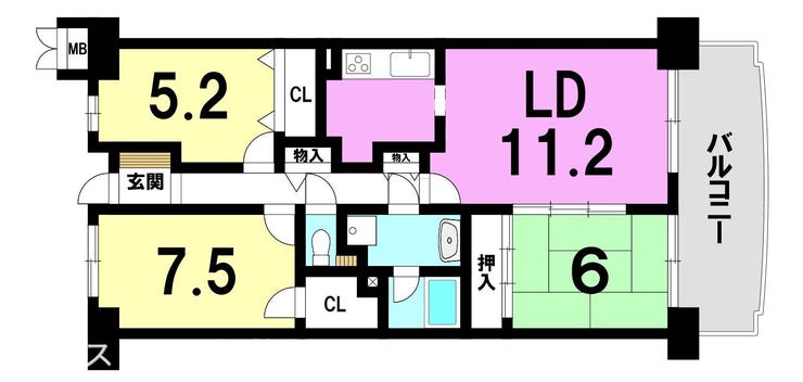 清水町 パークハイツ多賀山