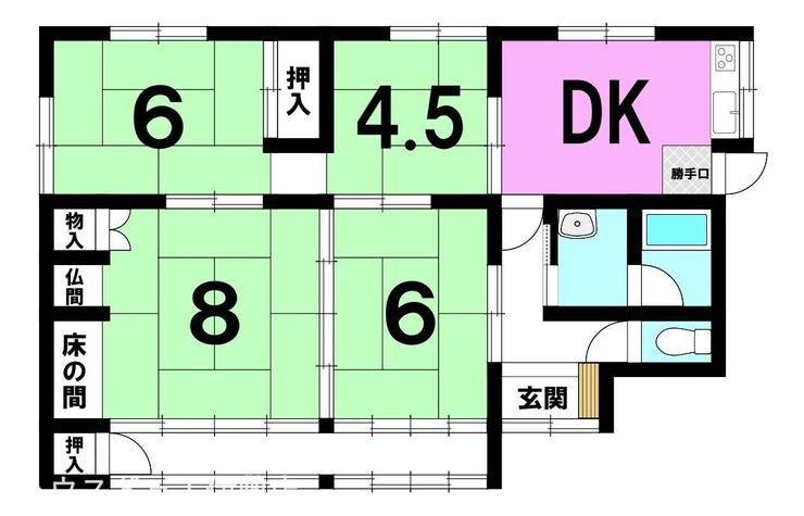 東坂元３丁目 中古戸建