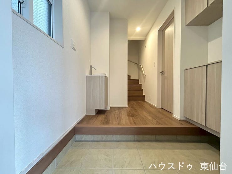 生活空間の隠れるおもてなしの玄関です♪