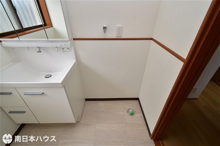 【洗濯機置き場】