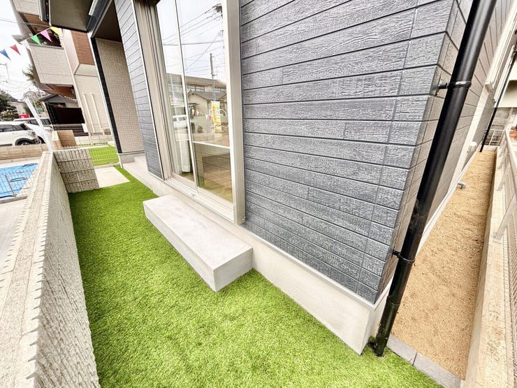 ■遊びと安らぎの多目的空間■子どもが安全に遊べ、ペットと触れ合い、大人も自然に癒やされる、暮らしを彩るスペースです。