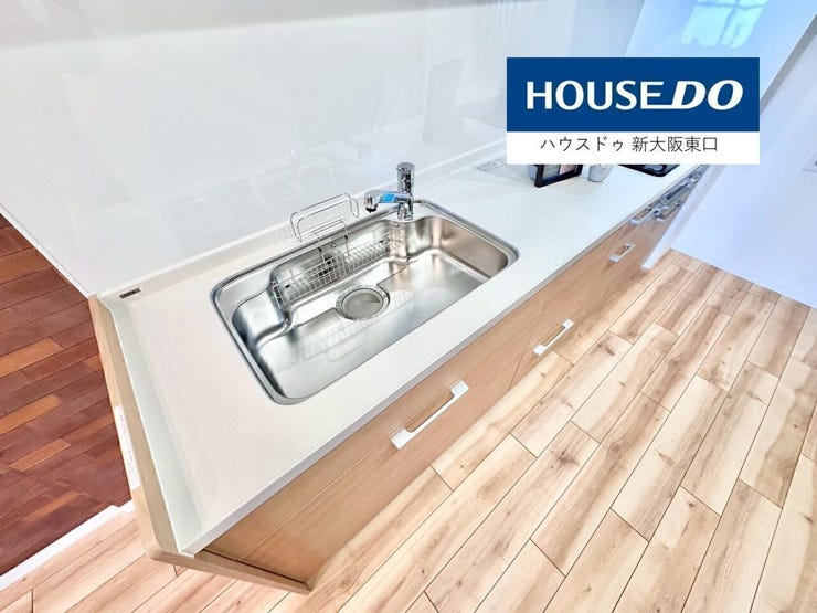 【新調】
システムキッチン
食洗器つき