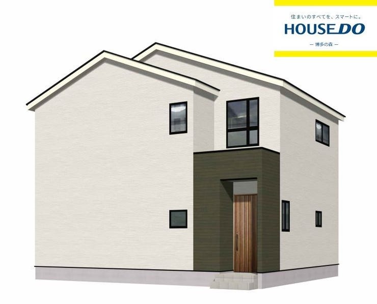 【外観】
2号棟完成イメージです♪
2026年5月完成予定
◎3台駐車可!
◎ファミクロ、WIC有
◎広々バルコニー♪