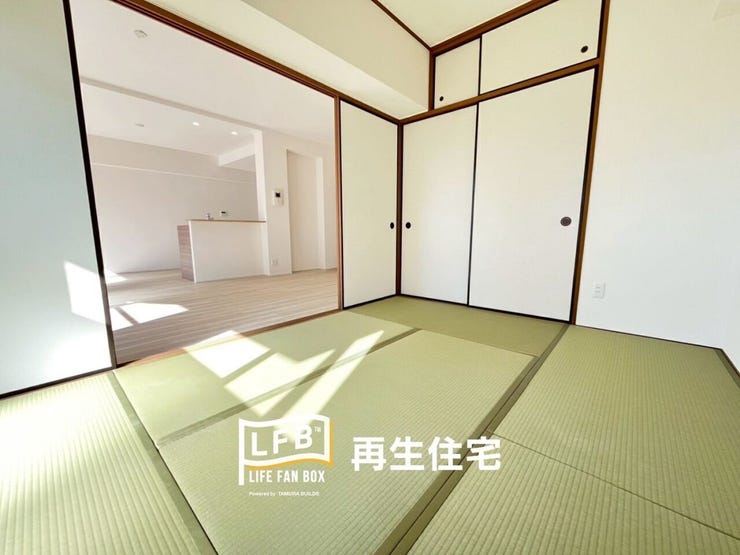 和室の襖を開放すれば、LDKと一体化した広々とした大空間として活用可能です 。
