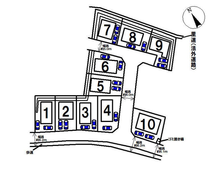 【全体区画図】
2号棟