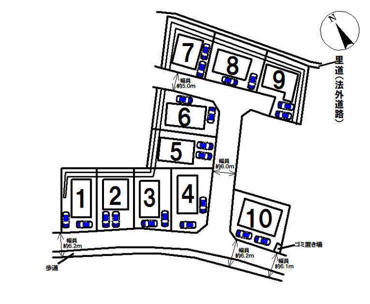 【全体区画図】
5号棟