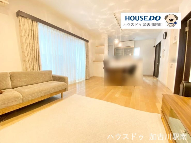 家族の団らん場所、16帖のリビング♪床暖房付!