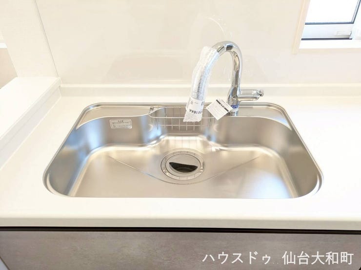 熱にも強くお手入れのしやすさが人気のステンレスシンク