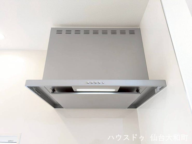 見た目も吸引力も、お手入れのしやすさも◎良いとこ取りのフラットタイプレンジフード