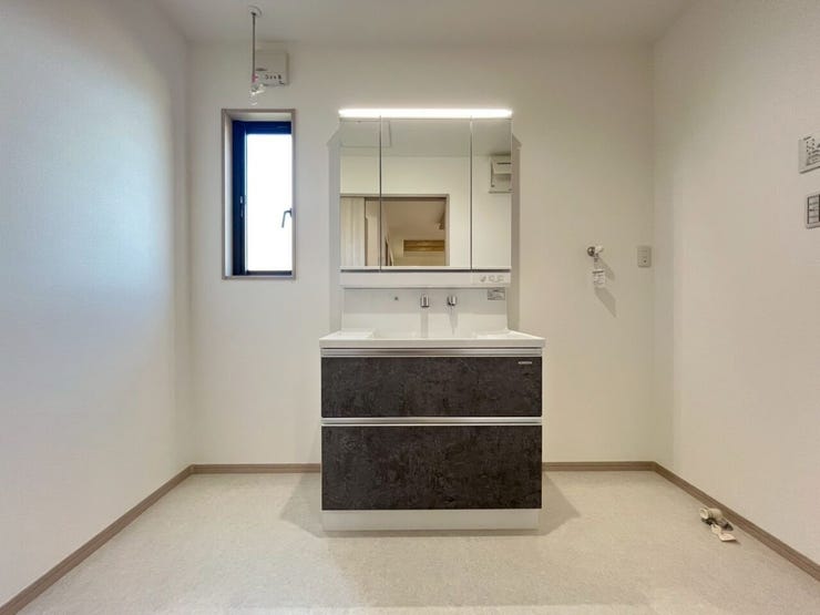 洗面所の正面はこのような感じ