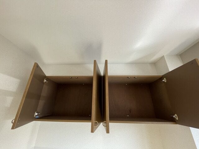 4.5帖洋室収納:小物などを収納するのに丁度良さそうです。