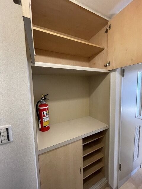 玄関収納:下駄箱があるので靴があふれることなく、玄関スペースをスッキリと保てそうです。