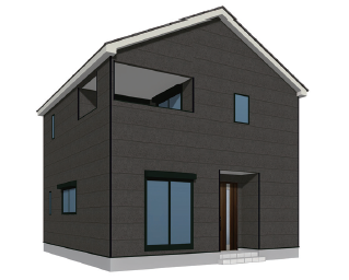 【外観】
☆ダークトーンで統一した重厚感ある外観
☆南面バルコニーで日当たり良好