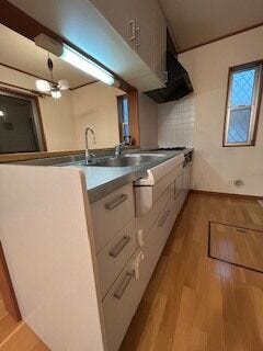 LDキッチン現況1F/リフォーム新調いたします